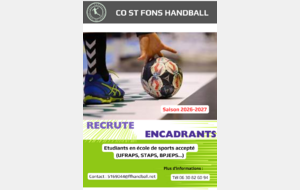 Recherche encadrants