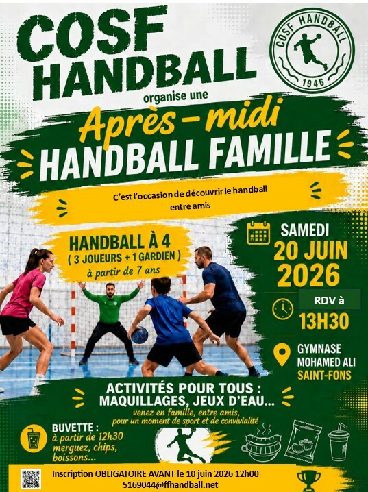 Après midi Handball