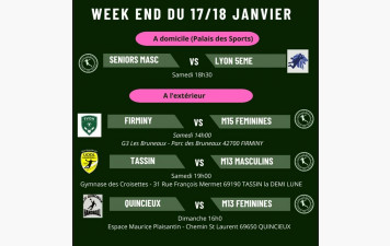 Rencontres du week-end